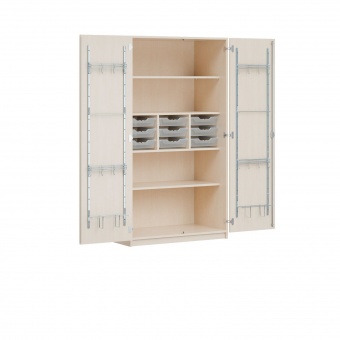 Musikschrank MOFF 4C, fahrbar BHT 104,5x190x60 cm Musikschrank MOFF 4C, fahrbar BHT 104,5x190x60 cm